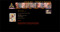 Desktop Screenshot of livingarttattoo.de